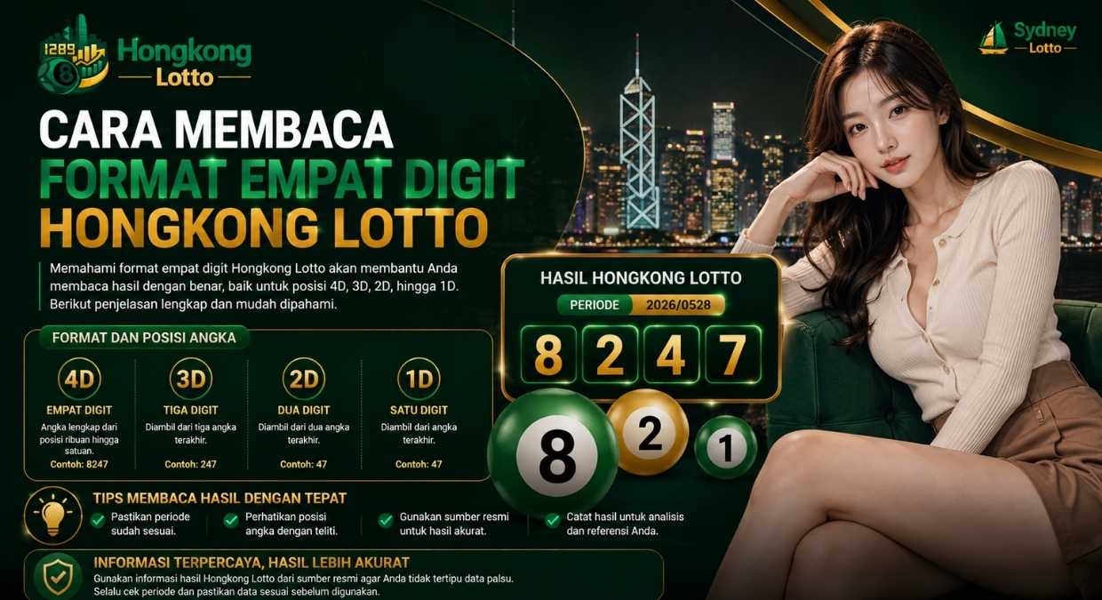 Cara Membaca Format Empat Digit Hongkong Lotto