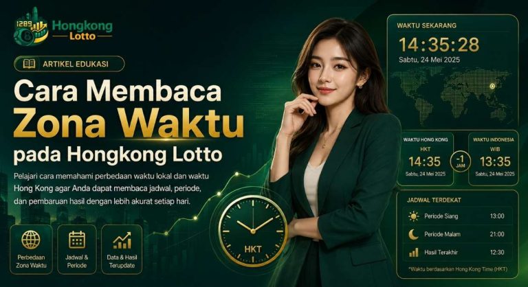 Cara Membaca Zona Waktu pada Hongkong Lotto