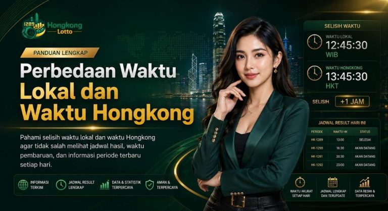 Perbedaan Waktu Lokal dan Waktu Hongkong